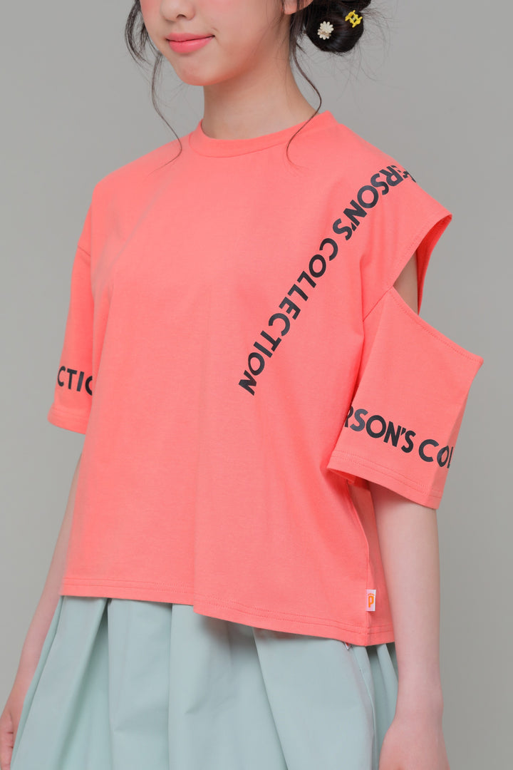スリーブカットオフTシャツ / KFPC51-5004