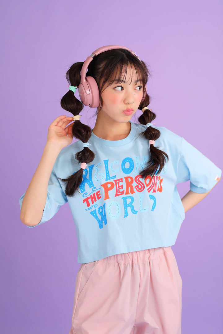 クロップドTシャツ / KFPC51-6004
