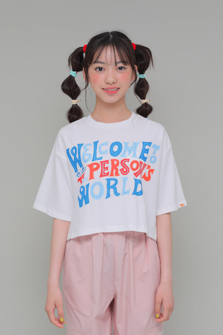 クロップドTシャツ / KFPC51-6004