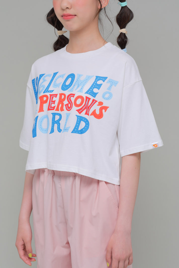 クロップドTシャツ / KFPC51-6004