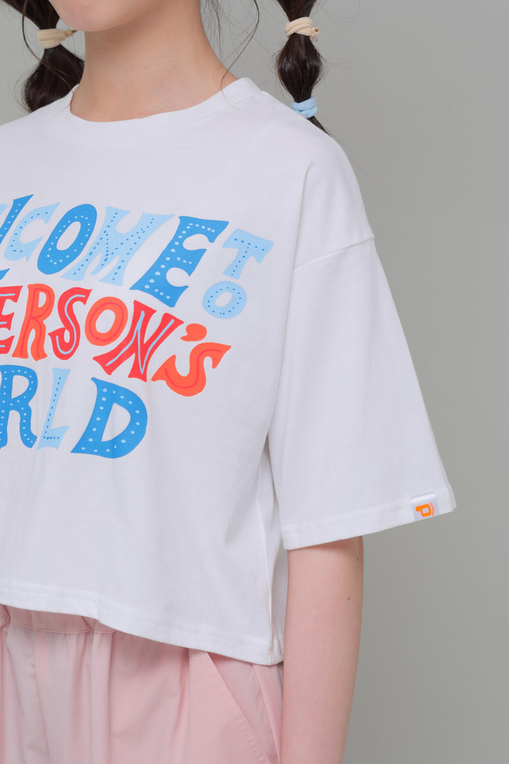 クロップドTシャツ / KFPC51-6004