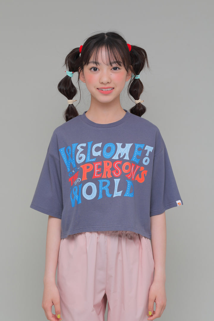 クロップドTシャツ / KFPC51-6004