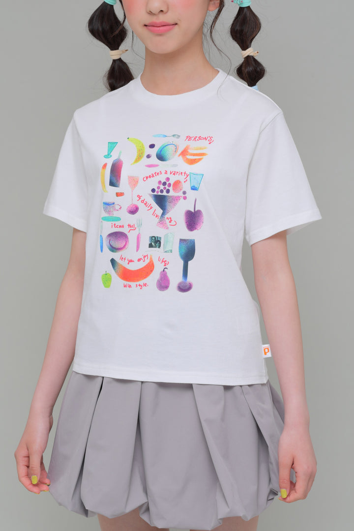 カラフルイラスト　半袖Tシャツ / KFPC51-6002A