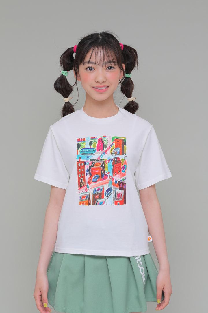 カラフルイラスト　半袖Tシャツ / KFPC51-6002C