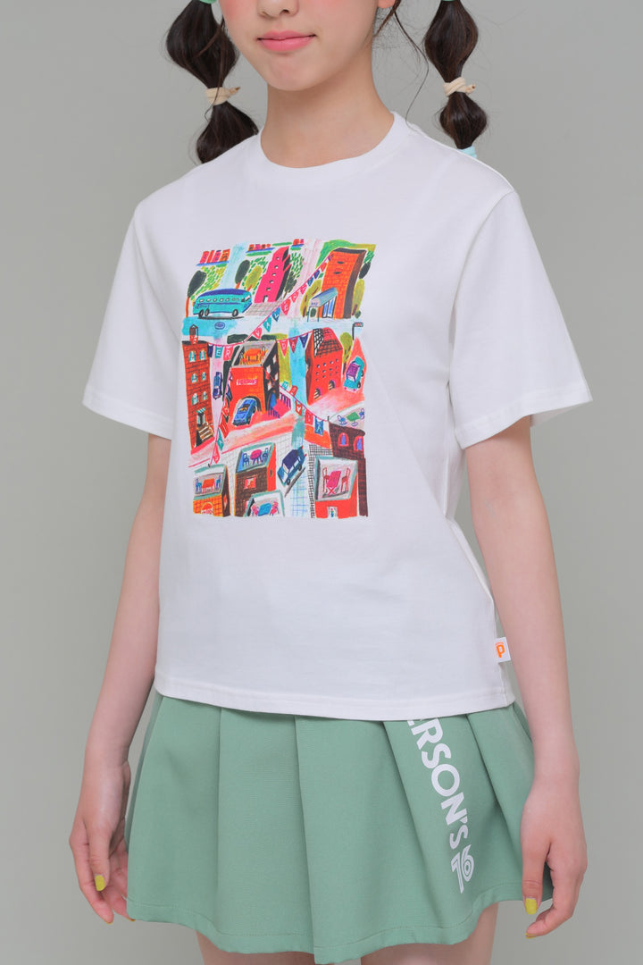 カラフルイラスト　半袖Tシャツ / KFPC51-6002C