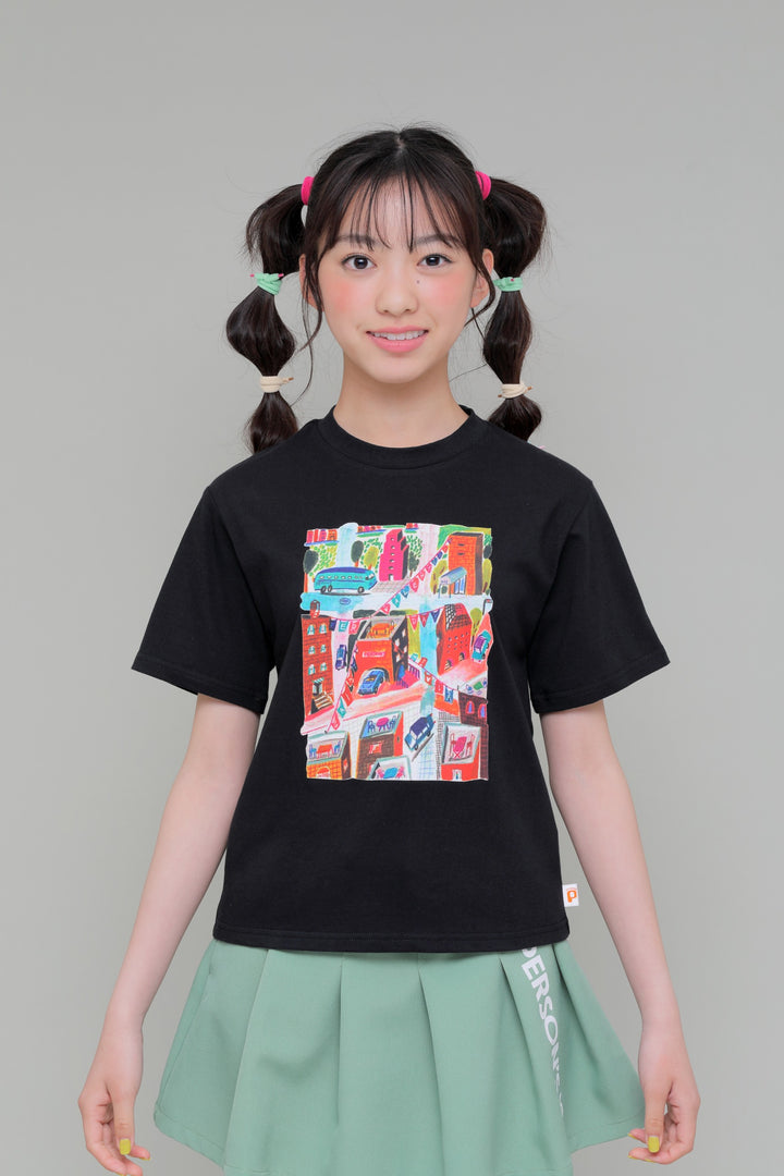 カラフルイラスト　半袖Tシャツ / KFPC51-6002C