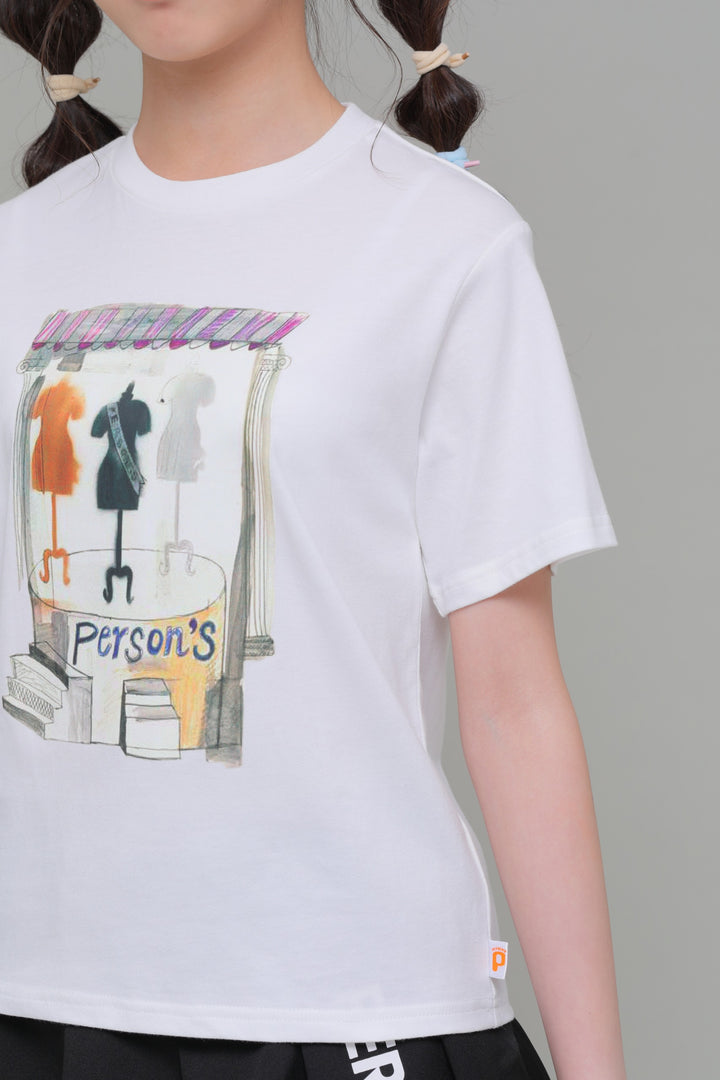 カラフルイラスト　半袖Tシャツ / KFPC51-6002B